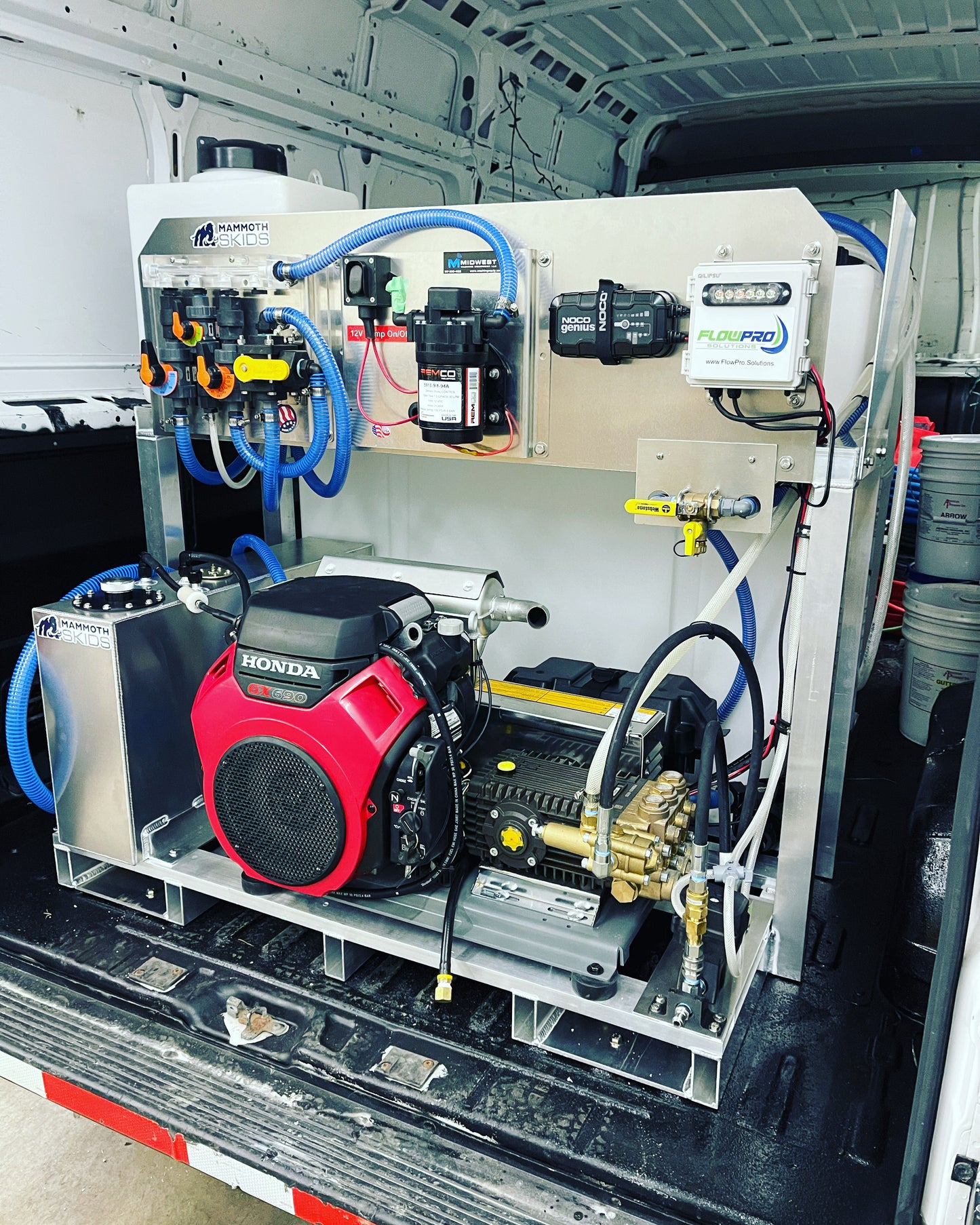 Van Beast - Pressure Washing Skid