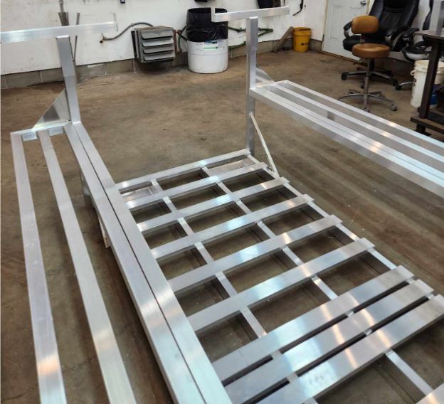 5 Foot - Fully Assembled Aluminum Pressure Washing Skid