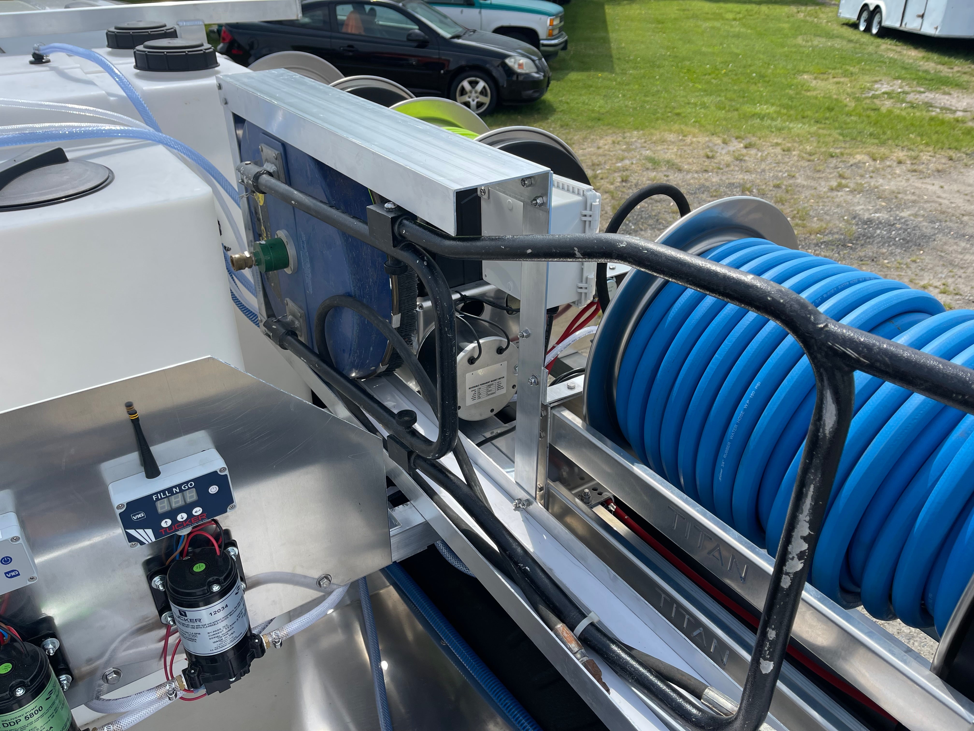 Surface Cleaner Slide Rack – Mammoth Skids