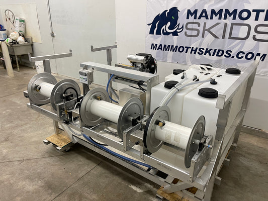 8 Foot - Pressure Washing Skid